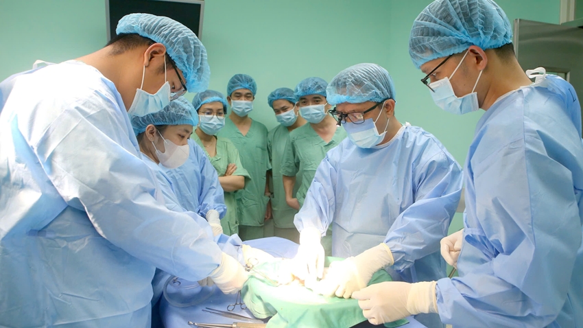 Hue Central Hospital Successfully Performs Cross-Country Bone Marrow, Liver, and Heart Transplants