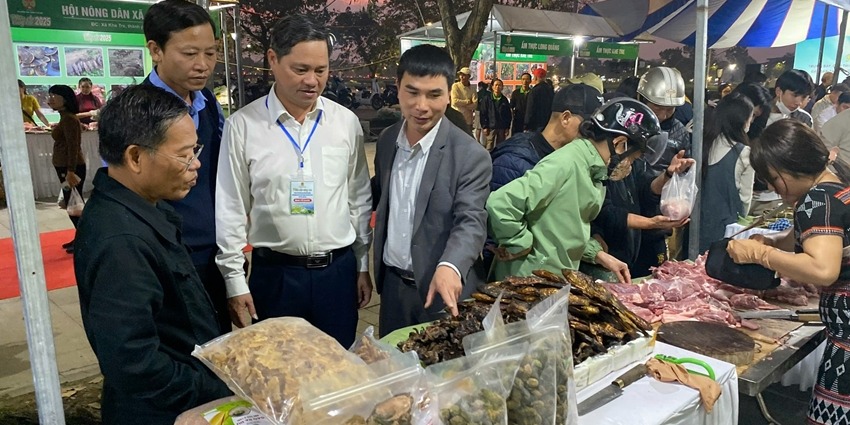 Promoting agricultural products from the highland