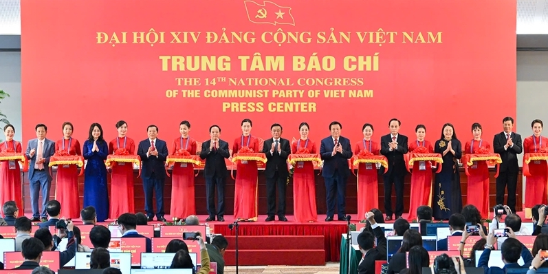 Inauguration of the Press Center and International Press Conference on the 14th National Congress of the Party