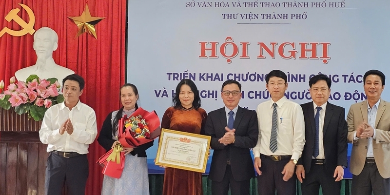 Hue City Library serves over 1 2 million readers in 2025