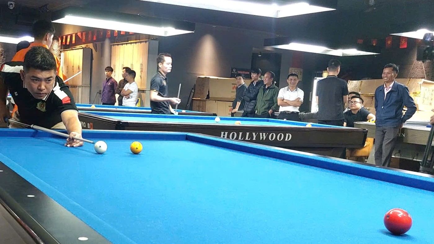 The City Sports Games Billiards Tournament officially kicks off