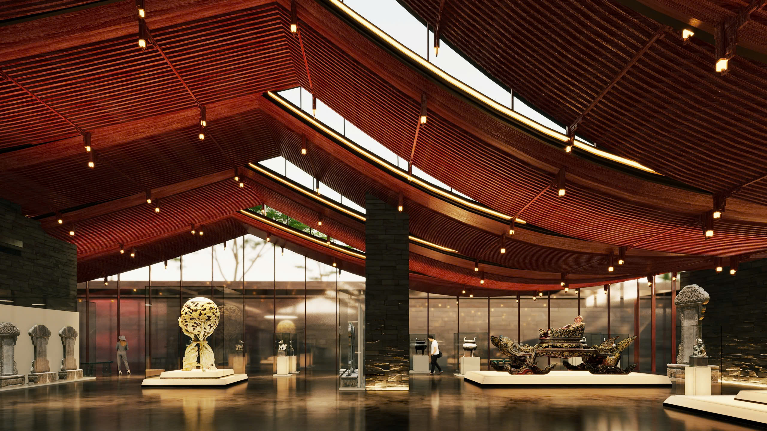 A young man from the Mekong delta draws a dream of a Hue museum