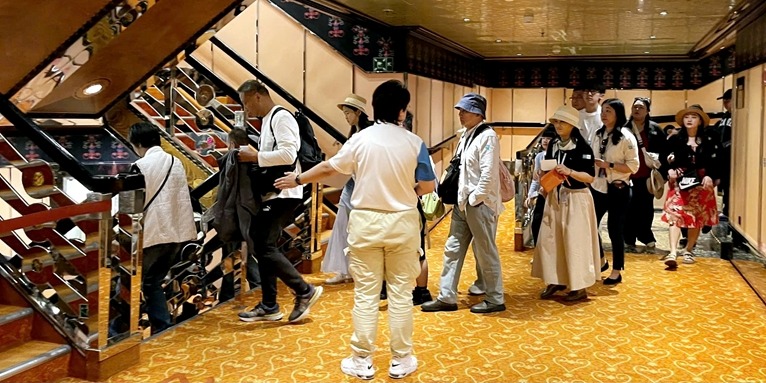 Health quarantine conducted for international cruise ship Adora Mediterranea docking at Chan May Port