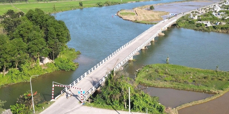 Nearly 125 billion VND invested in the reconstruction of Thanh Ha Bridge
