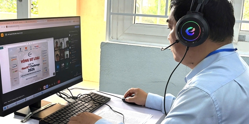 Over 2,500 contestants participate in the preliminary round of Hue-ICT Challenge 2026