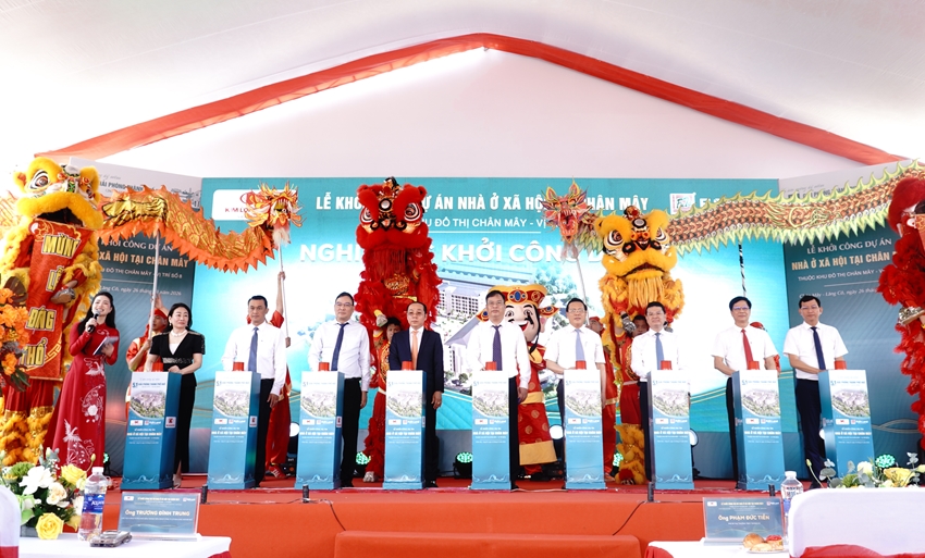 Construction begins on social housing project in Chan May