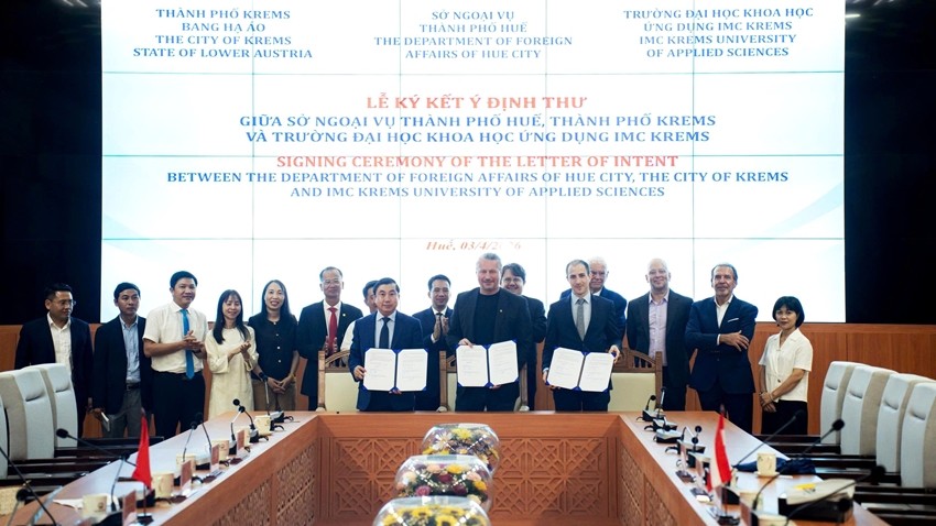 Boosting Cooperation Between Hue City and Krems City
