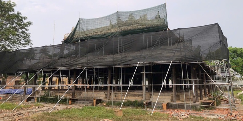 Dismantling of the Quoc Tu Giam heritage site