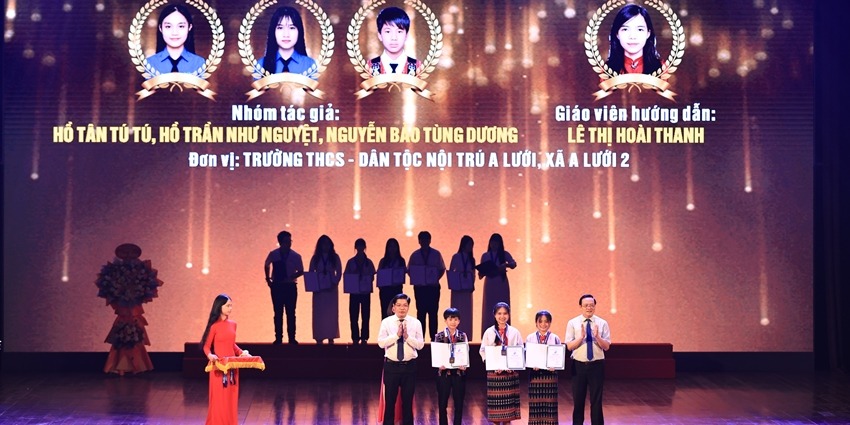 88 awards presented at the 2026 Hue City Youth and Children Innovation Contest