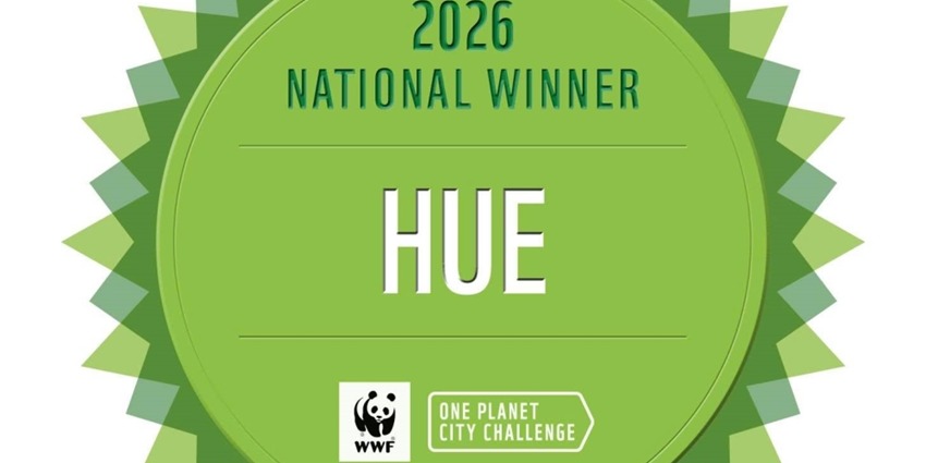 Hue honored as “National Winner”