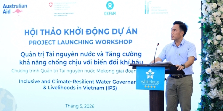 Launching the project on water governance and climate change adaptation