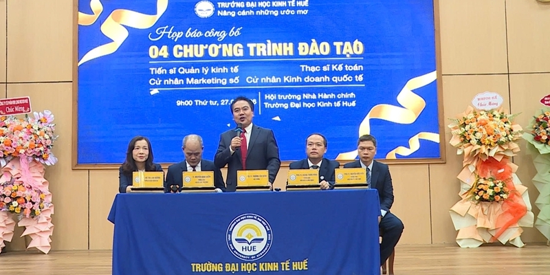 University of Economics, Hue University announces 4 new academic programs