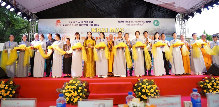 More than 100 dishes featured at the Vegetarian Food Festival - Hue Festival 2026