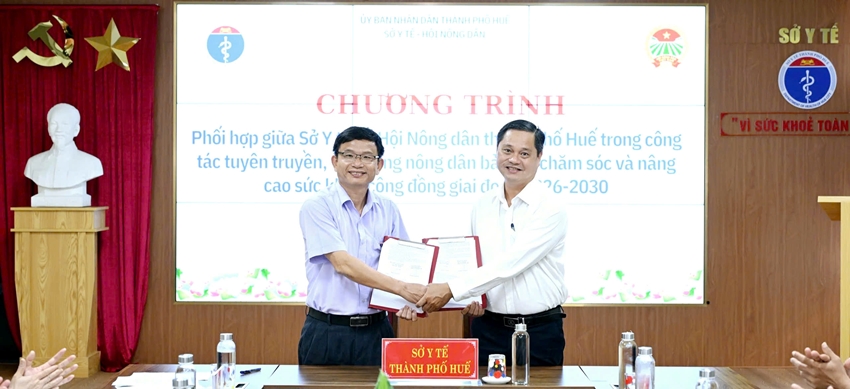 Signing community healthcare cooperation program for 2026 - 2030