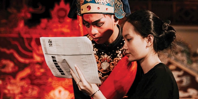 When young people tell the story of Hue tuong through the language of cinema
