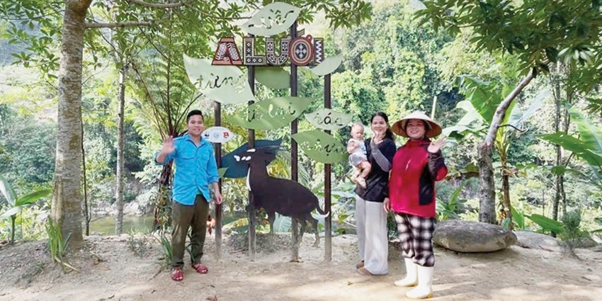 The young man building a tourism business from A Lin stream