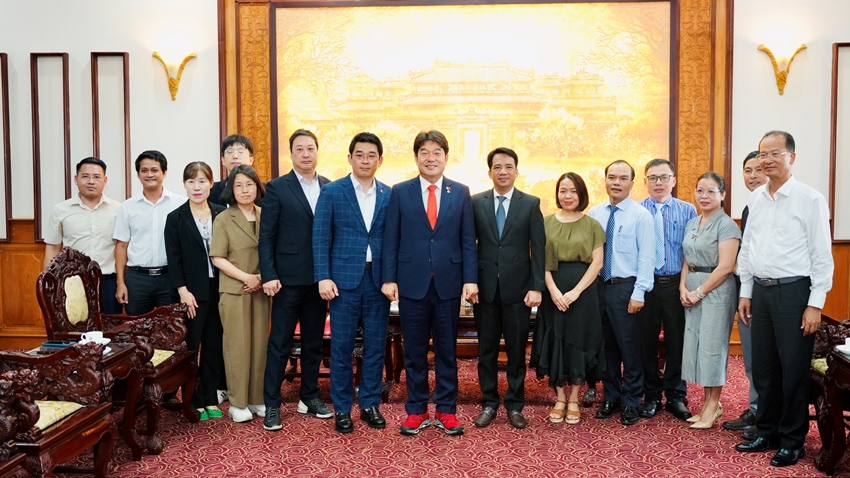 Expanding cooperation between Hue City and Dongnae District