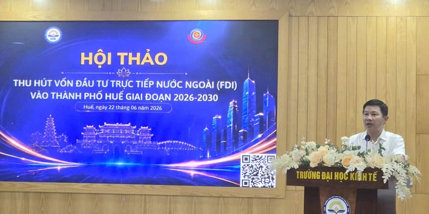 Consultation workshop discusses FDI attraction strategy for Hue City