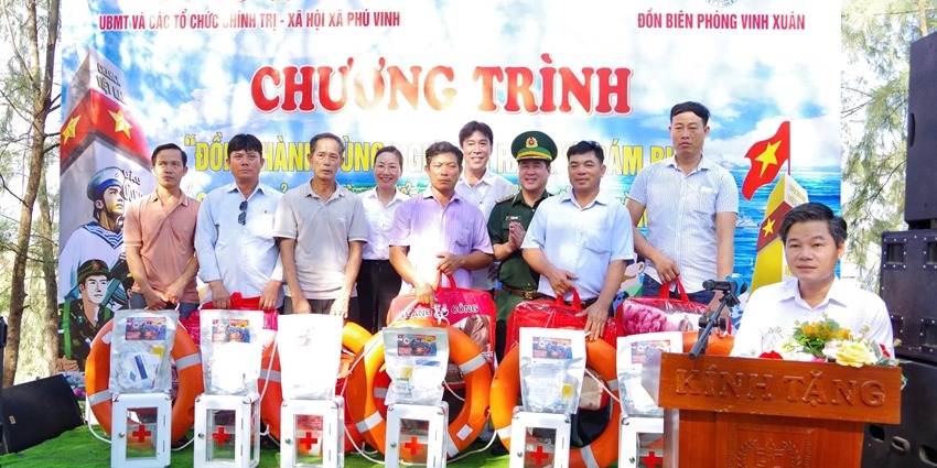Supporting fishermen in safeguarding national maritime sovereignty