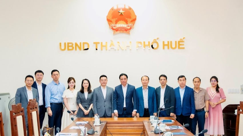 Hue City Expands Cooperation with Major Chinese Economic Groups
