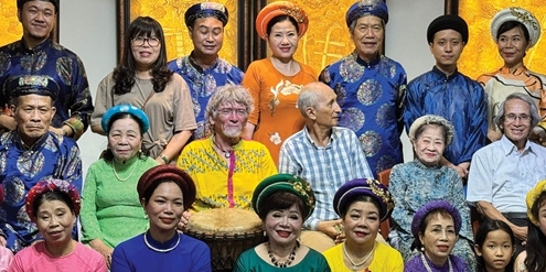 The Sound of the Djembe Echoes in Hue