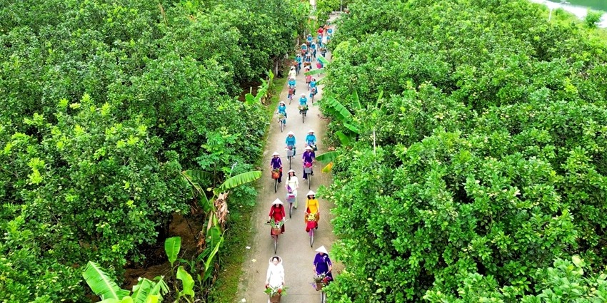 “Hue Ao Dai - The fragrance and beauty of Thanh Tra pomelo”