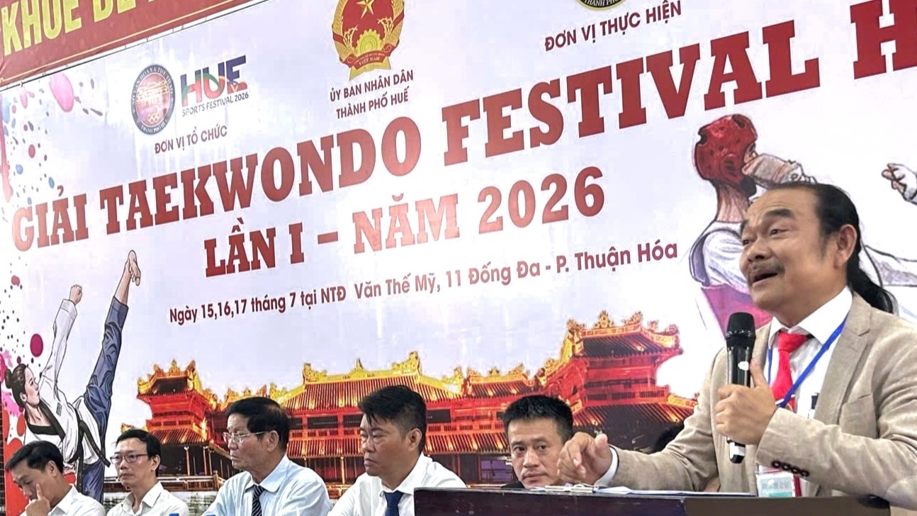 Hue Sports Festival 2026 Kicks Off with Hue Taekwondo Festival
