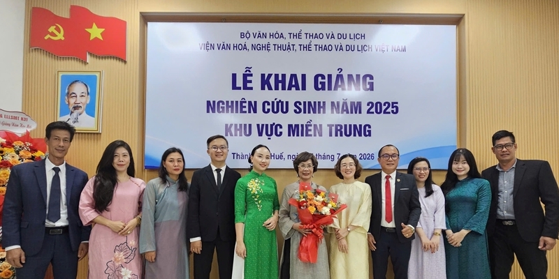 Vietnam Institute of Culture, Arts, Sports and Tourism opens first doctoral course in the Central region