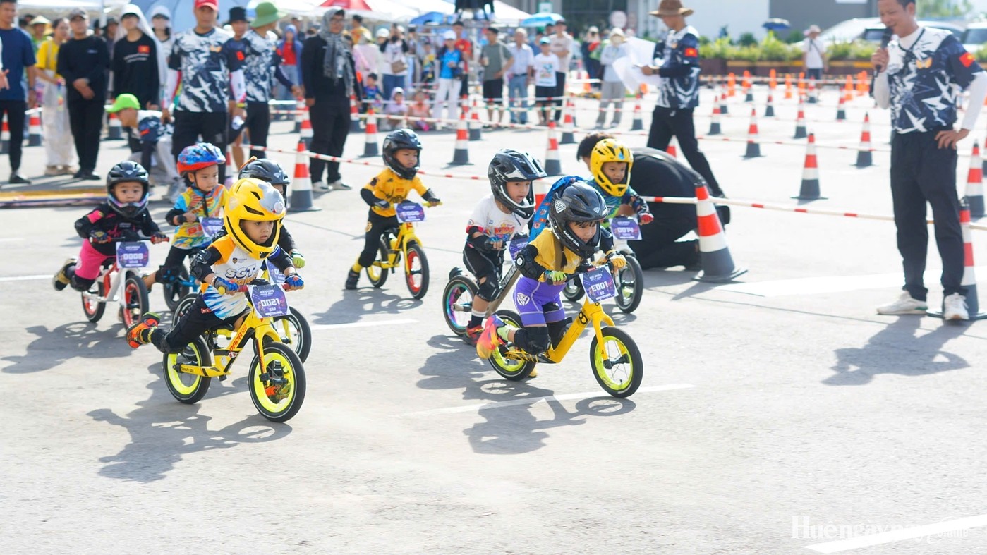 Excitement Builds at “Hue Sports Festival 2026” - Balance Bike Race