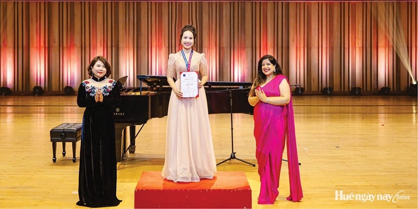Dr Nguyen Hoang Tinh Uyen proves herself on the international stage