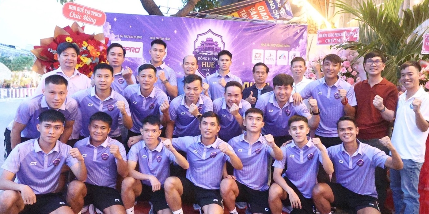 Hue Hometown Football Club in Ho Chi Minh City Debuts