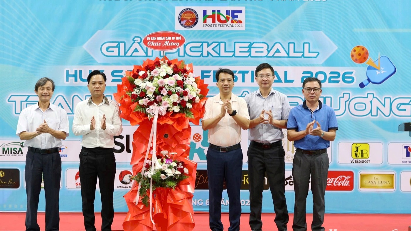 Over 300 Athletes Compete at Hue City Open Pickleball Tournament