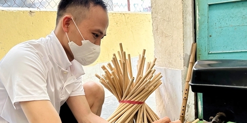 Sound of handcrafted flutes