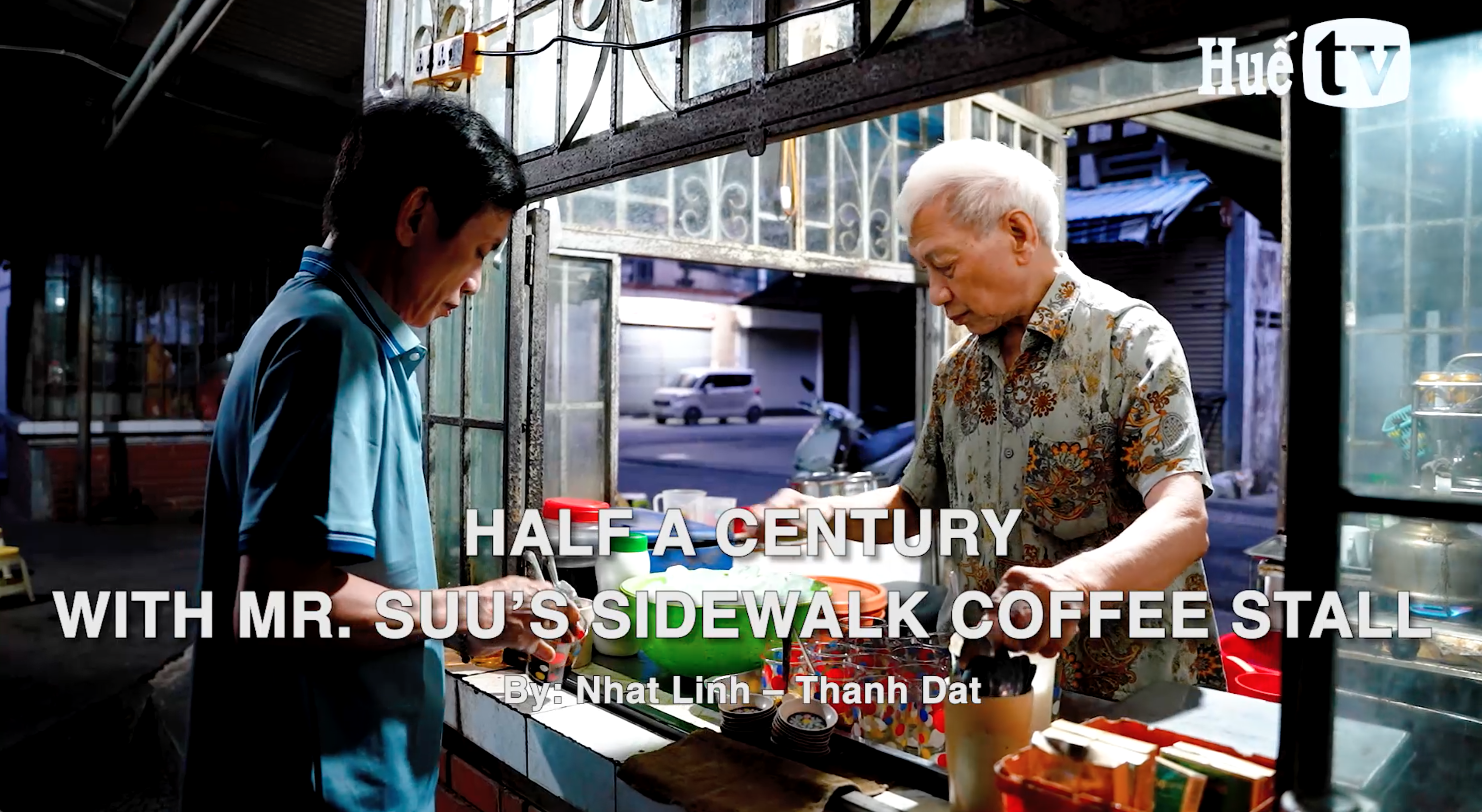 Half a century with Mr Suu’s sidewalk coffee stall