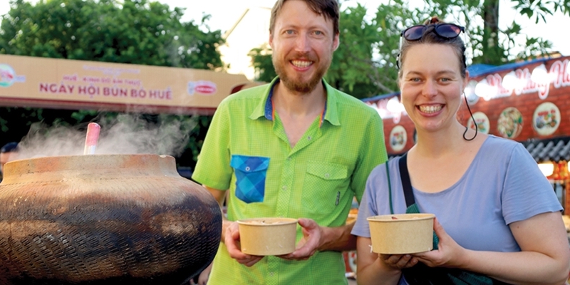 Culinary storytelling through festivals