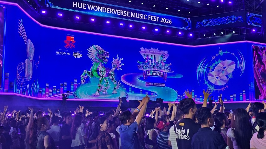 Hue Wonderverse Music Fest 2026 Rocking the Night with Electronic Music