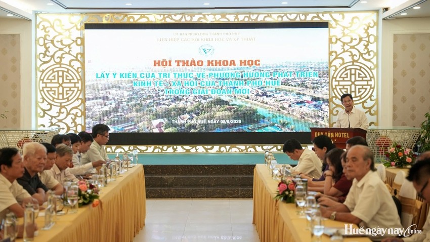 Intellectual Community Contributes Ideas to Shape Hue’s Development in the New Phase