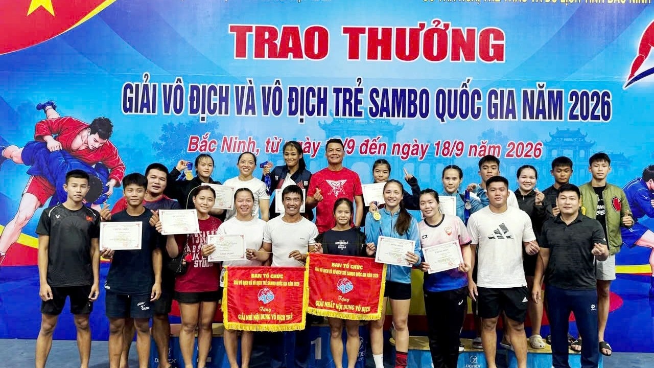 Hue Tops Overall Standing at the National Sambo  Sambo Youth Championship