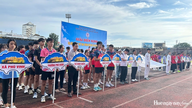 Athletics Championship at the 10th Hue City Sports Festival - 2026 opens