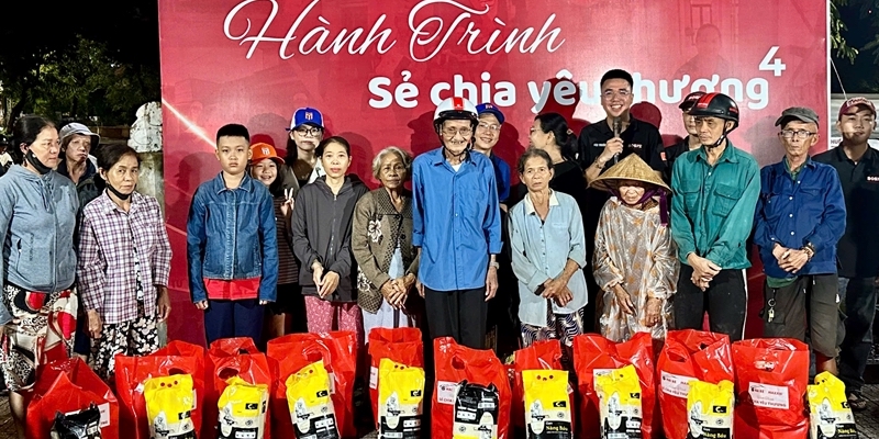 Hue SOS75 Zero-Cost Team shares with people facing difficulties