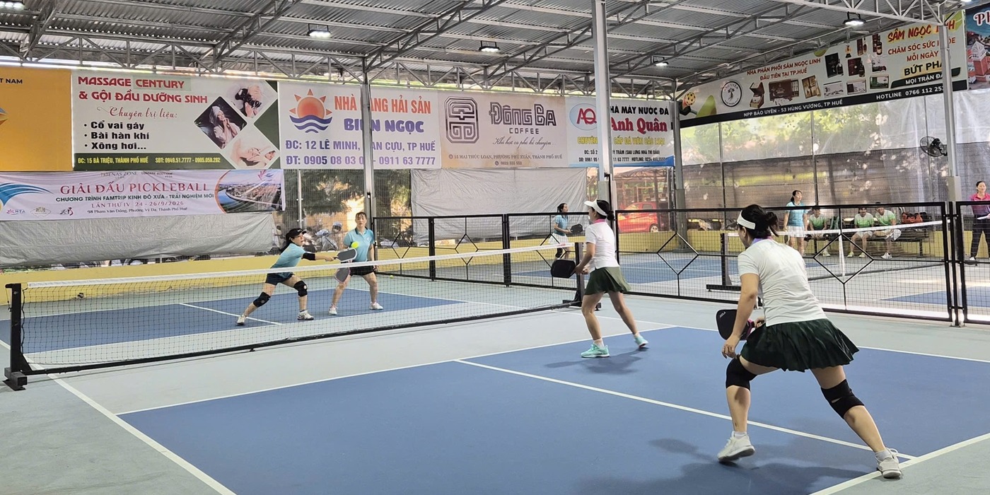 Pickleball tournament opens in response to Vietnam Labor Skills Day