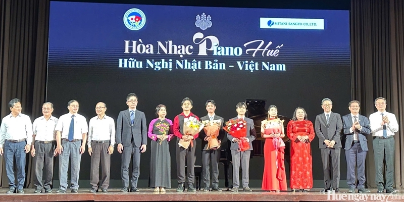 Piano keys building bridge of friendship between Vietnam and Japan