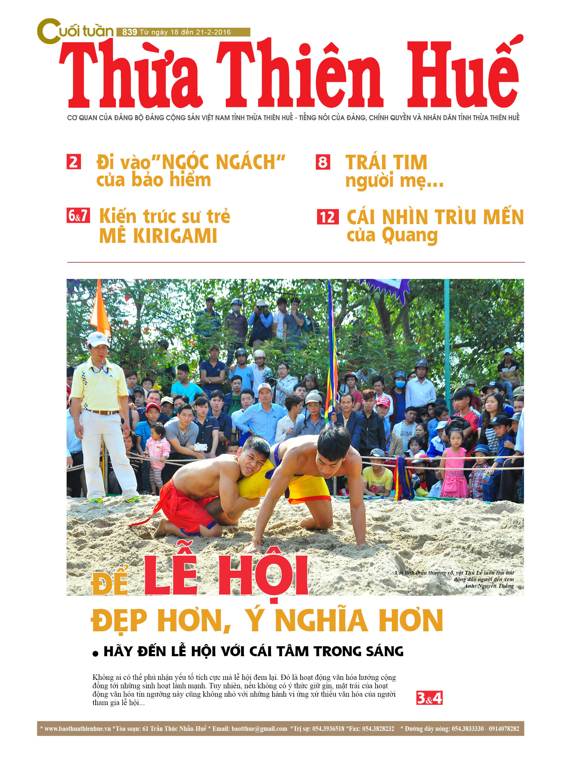 Cuối tuần, 21-02-2016