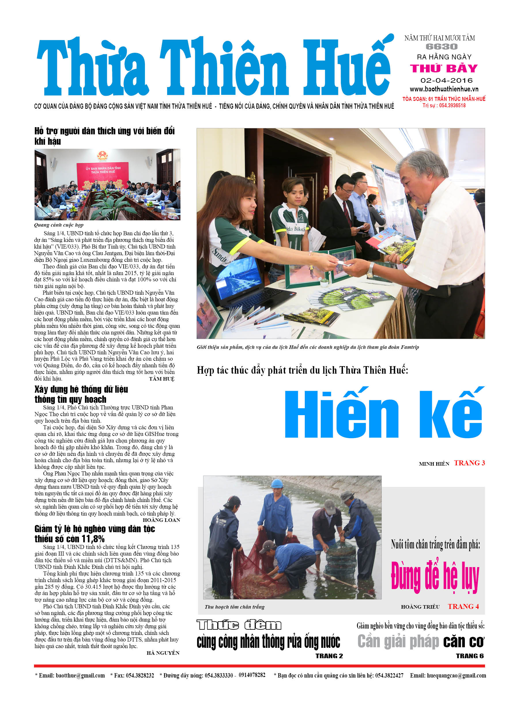 Thứ bảy, 02-04-2016