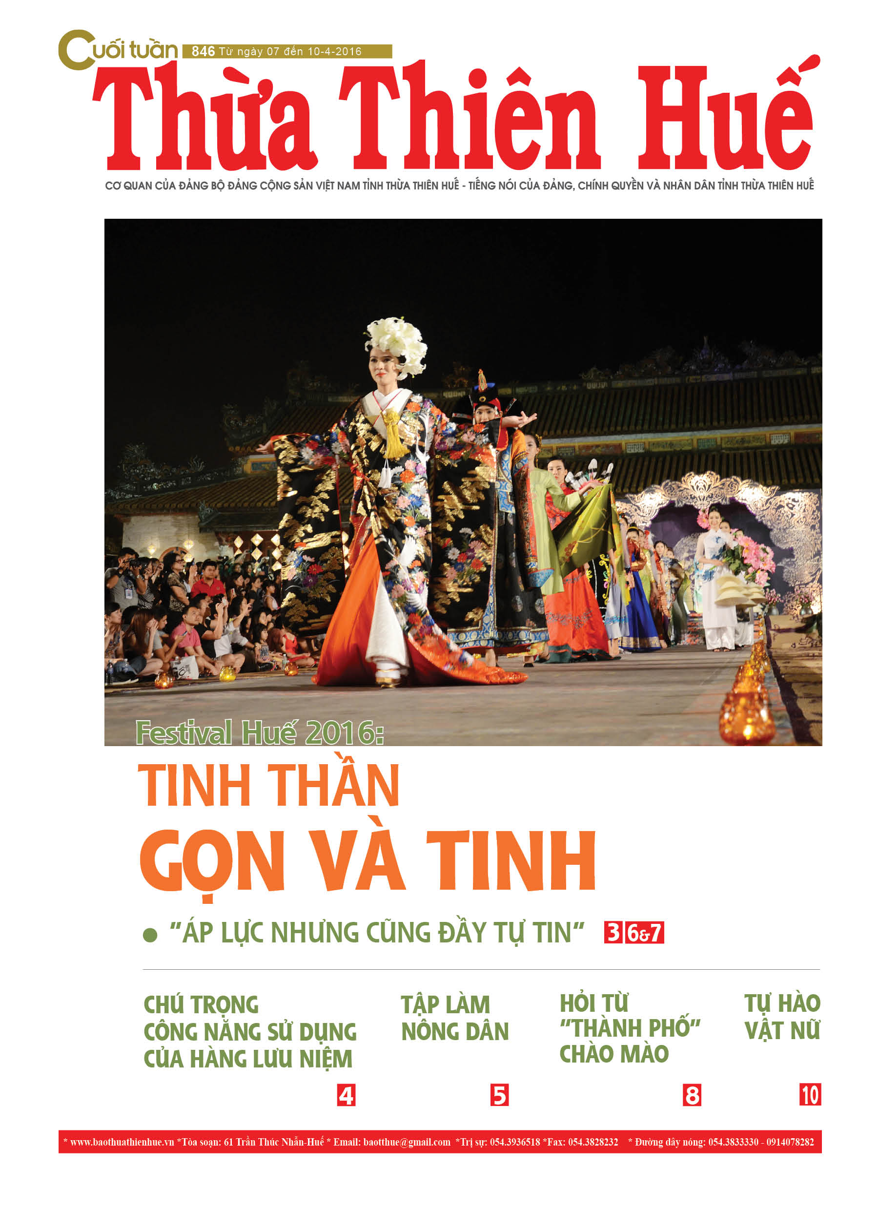 Cuối tuần, 10-04-2016