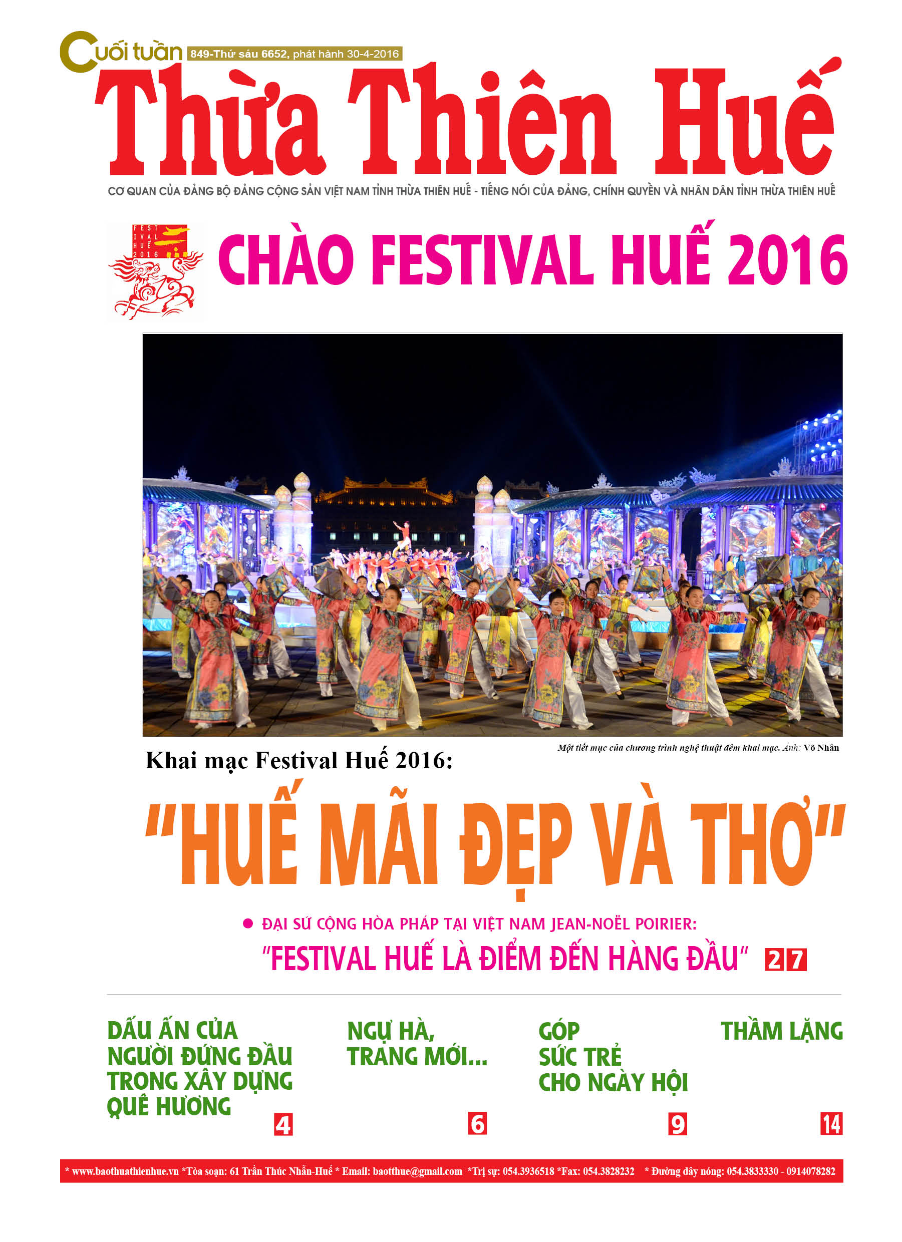 Cuối tuần, 30-04-2016