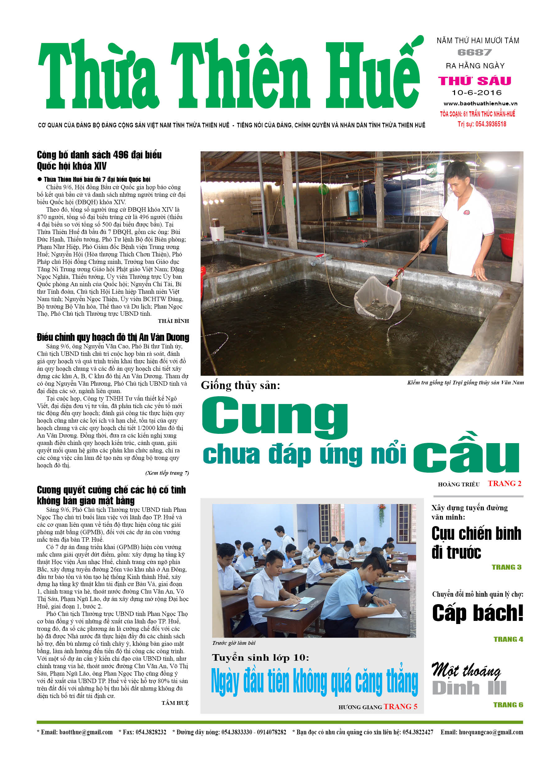 Thứ sáu, 10-06-2016