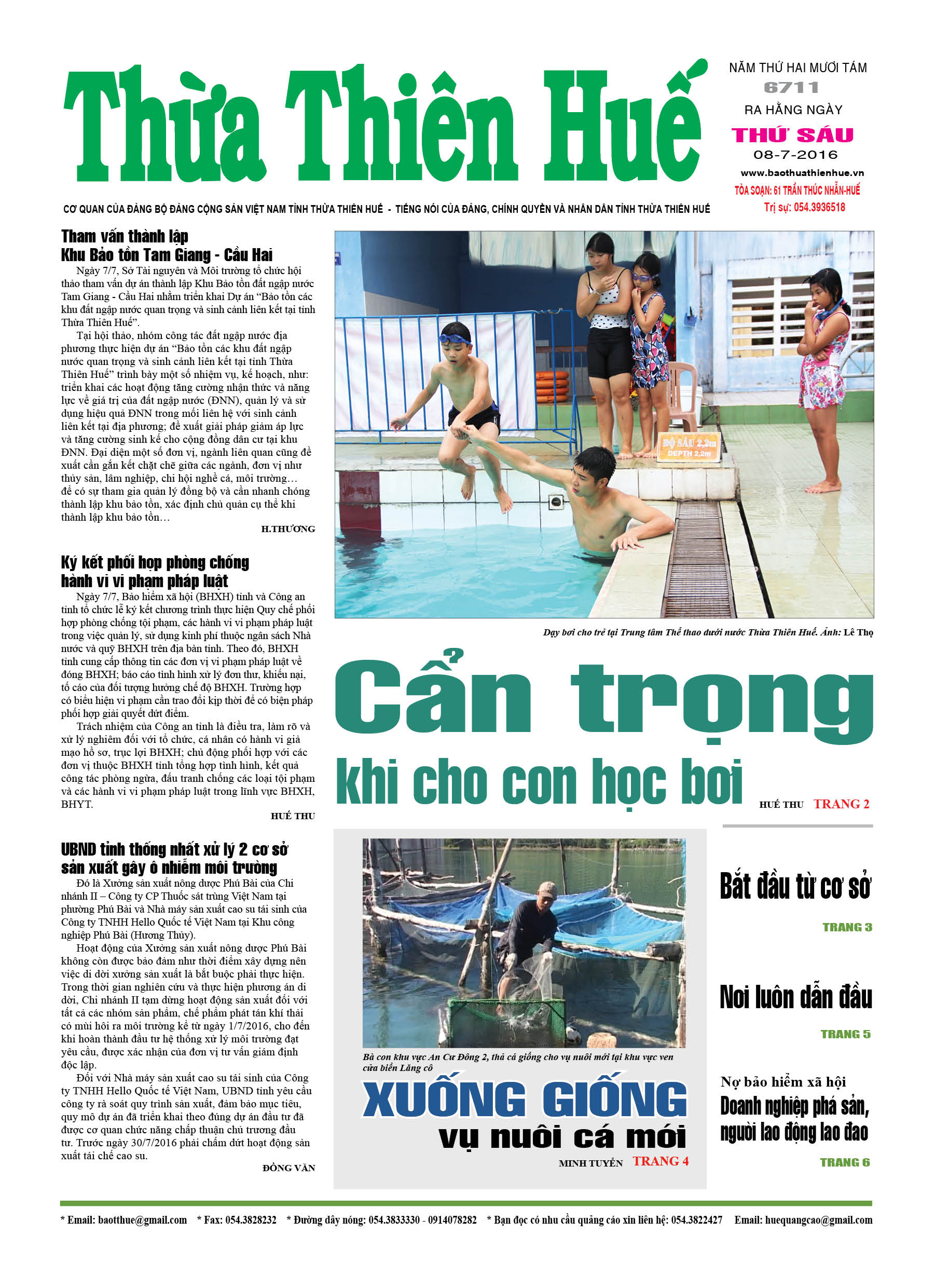 Thứ sáu, 08-07-2016