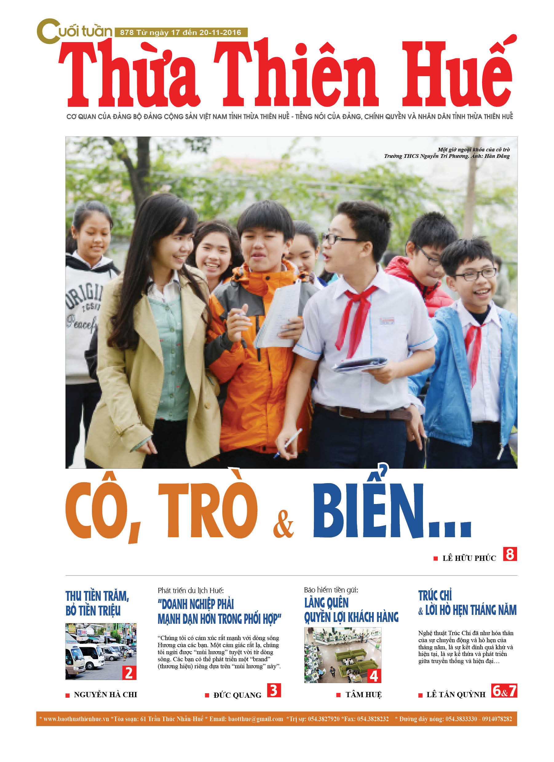 Cuối tuần 20-11-2016