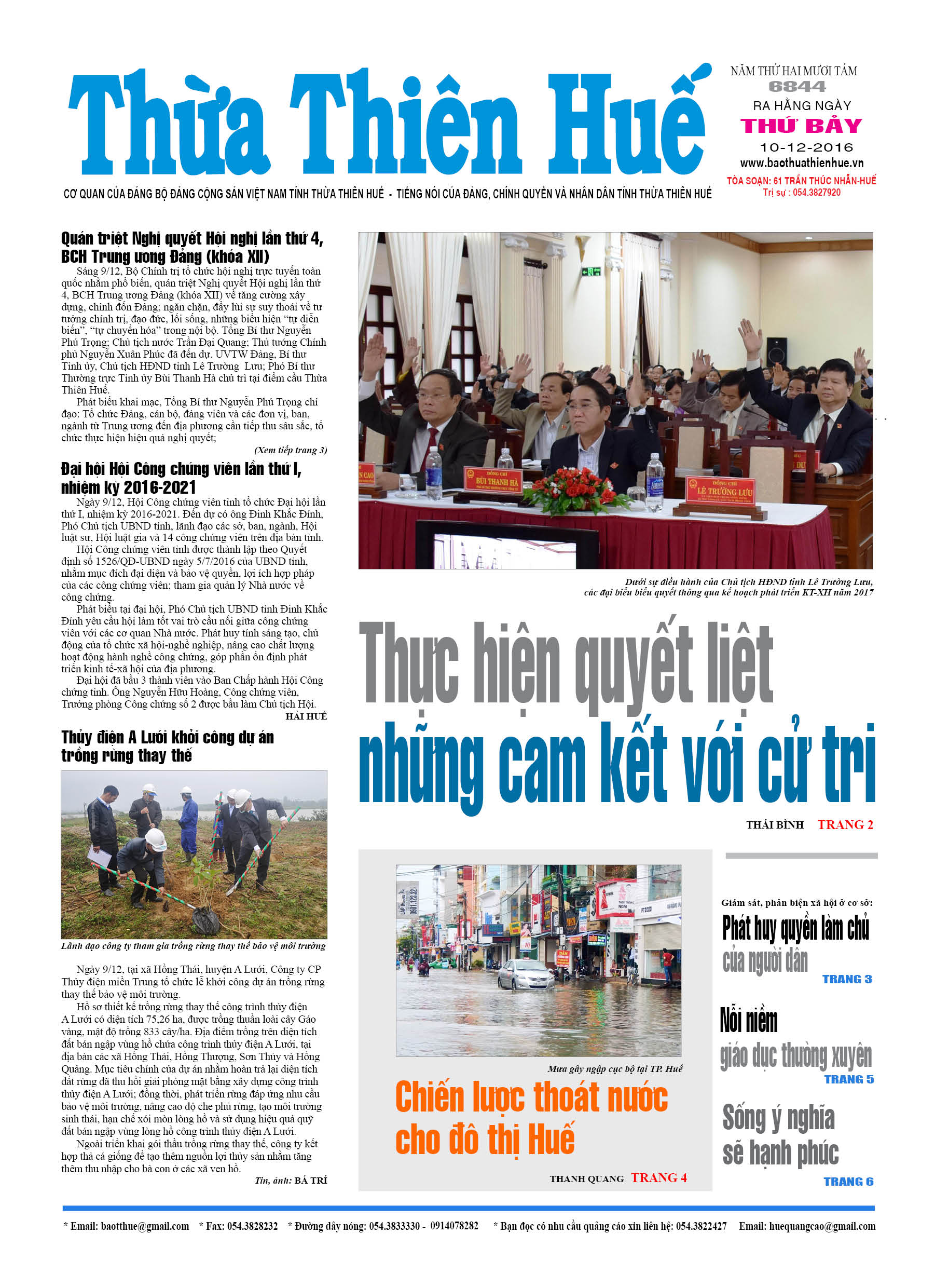 Thứ bảy 10-12-2016